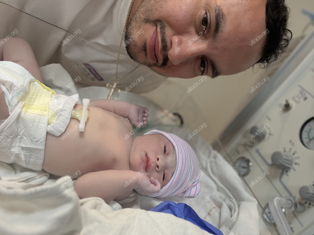 Brielle with her Dad